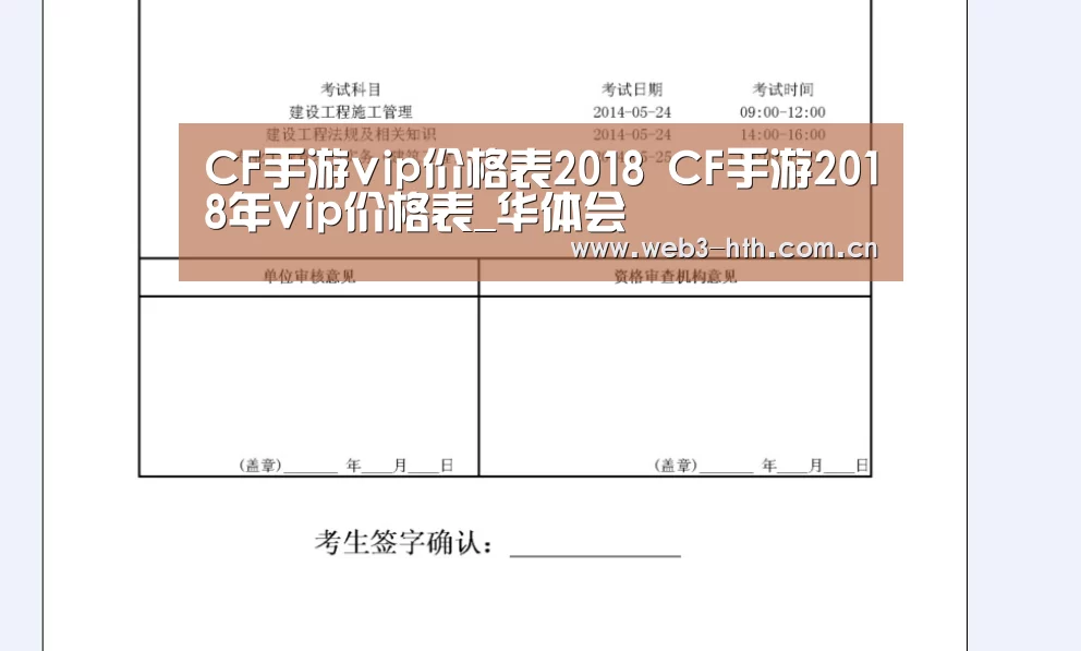 CF手游vip价格表2018 CF手游2018年vip价格表_华体会(图1)